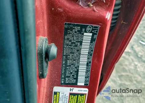 2013 Toyota Corolla Base из США, поврежденный, VIN 2T1BU4EE2DC102288